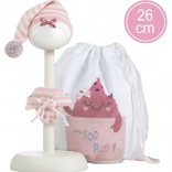 Kleding voor babypop New Born maat 26 cm met accessoires