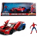 Marvel Spiderman 2017 Ford GT 1/24