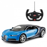 rc auto bugatti chiron 1:14 blauw