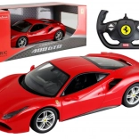 Op afstand bestuurbare auto Ferrari 488 GTB rood