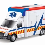 Ambulance met brancard Bburago 1:43