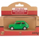 metalen model fiat 126p maluch 1:43 – groen