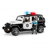 Bruder Jeep Wrangler Rubicon politie met figuur