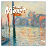 Notitie Kalender Claude Monet 2026, 30 x 30 cm