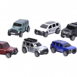 Metalen offroad autootje 7,6 cm met terugtrekmechanisme