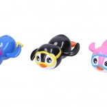 Opwindbare pinguïn voor in het water