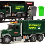 Speelgoed Vuilniswagen met Emmers met Geluiden en Lichten