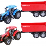 Tractor met aanhanger, inertie 42 cm
