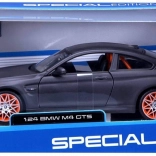 Metalen model BMW M4 GTS 1:24 grijs