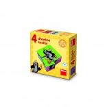 Houten blokpuzzels MOLLEKE – 4 blokken