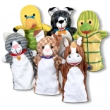 Handpoppen – huisdieren, set voor kinderen 2+