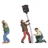 Noch Funny-Scenes Te snel – figuren H0