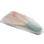 Houten strandbatjes met bal voor kinderen en volwassenen