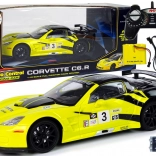 Snelheidsauto R/C 1:18 Corvette C6.R geel