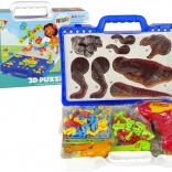 Constructieset 3D DIY dinosaurussen