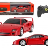 RC auto 1:24 FERRARI F40 rood