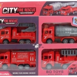 Brandweerauto met terugtrekmechanisme