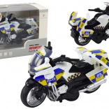 Kinder Politie Motor met Frictieaandrijving met Licht en Geluid