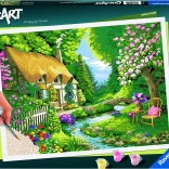 CreArt Premium B – huisje aan de rivier