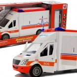 Accu-ambulance met brancard Geluid en Licht