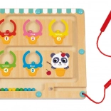 Magnetisch spel Draai een ijsje voor kinderen