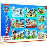 Puzzel Paw Patrol Trefl 10v1