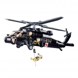 Sluban ModelBricks reddingshelikopter UH-60 Black Hawk