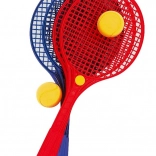 Set voor recreatief soft tennis