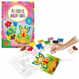 Zandtekeningen Fee, Bloemen