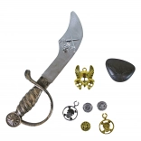 Piraten set voor kinderen – zwaard, ooglap en accessoires