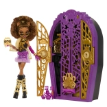 Pop MONSTER HIGH Spookachtige Geheimen Clawdeen Wolf met geheime kast en accessoires
