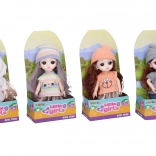 Pop in winterkleding 15 cm