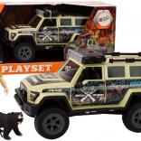 Terrein jachtauto Lichten Geluiden Beige