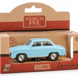 rijdend model PRL Syrena 104 – blauw 1:43 die-cast