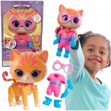 Interactieve figuur SUPERKITTIES Ginny 20 cm met geluid en licht