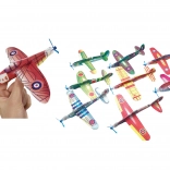 Werpvliegtuigjes – set van 2 stuks, 17 × 17 × 3,5 cm