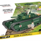 Bouwset tank MARK IV CHURCHILL 1:35 (668 onderdelen)