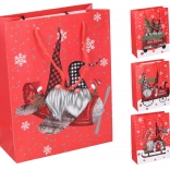 Kerstcadeautas groot 30 × 42 × 12 cm