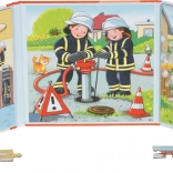 Magnetisch puzzelboek Brandweerkorps