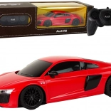 rc auto rastar audi r8 1:24 rood