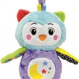 Pluchen nachtuile met licht van Clementoni BABY