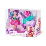 poppenfee met eenhoorn 10,5 cm set ZURU Sparkle Girlz