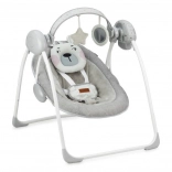 Schommelwip met melodieën MoMi Liss beer roze