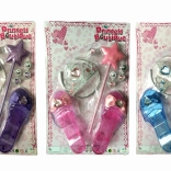 Prinsessen verkleedset met kroon, schoentjes en toverstaf