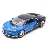 rc auto bugatti chiron 1:14 met led en 2,4 ghz van rastar – blauw
