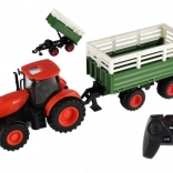 Kindertractor ZETOR met afstandsbediening, aanhanger, licht- en geluidseffecten, 42 cm