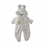 Konijnen-overall voor poppen 40-43 cm