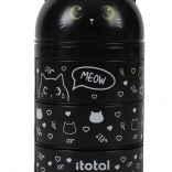 organizer met laden zwarte kat