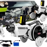 Wapen en auto 2-in-1 met afstandsbediening met foam-schijven, wit 2.4G