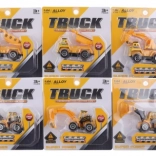 Metalen bouwvoertuig 9 cm